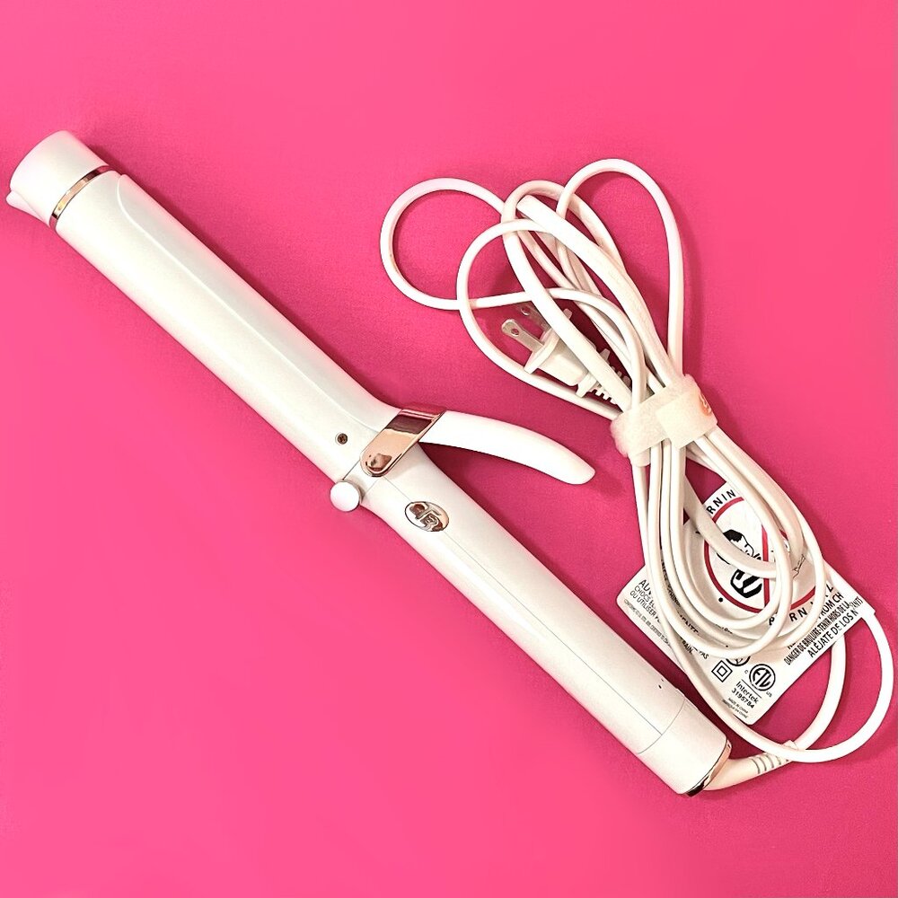 T3 Ceramic Long Barrel Curling Iron 1.25”